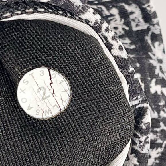 Lululemon Womens 2 Wunder Under Hi Rise 7/8 Tight Daisy Dust Alpine White Black - Picture 10 of 10